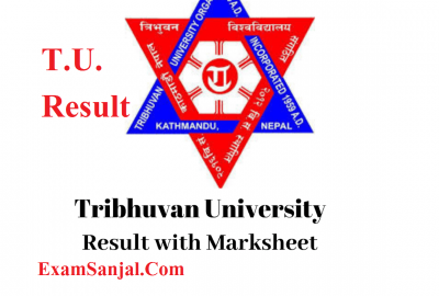 TU result published of B.Ed Third Year (3 Years B.Ed Result)