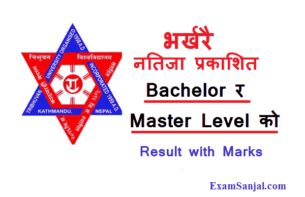 TU Result Published Bachelor & Master Level Result Check