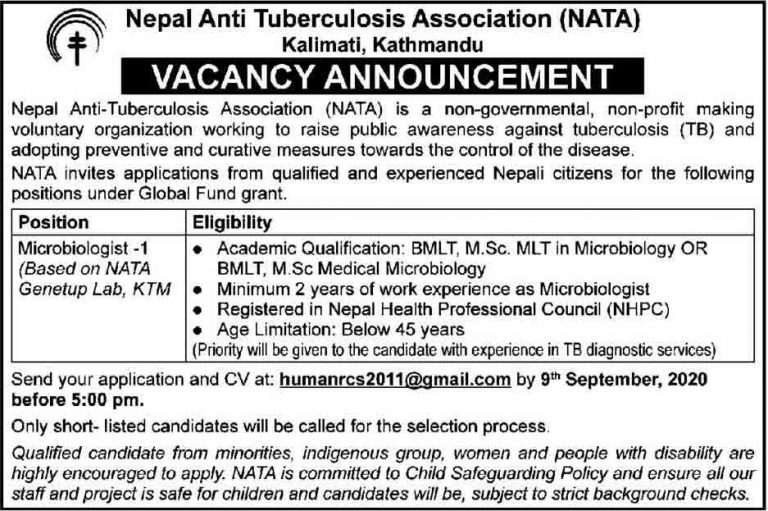 Latest Job vacancy notices by government & private sector Exam Sanjal