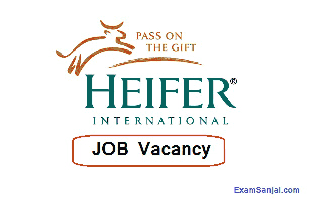 HEIFER International Project Nepal Job Vacancy Notice