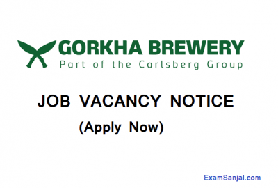 Gorkha Brewery Company Job Vacancy Notice Brewery