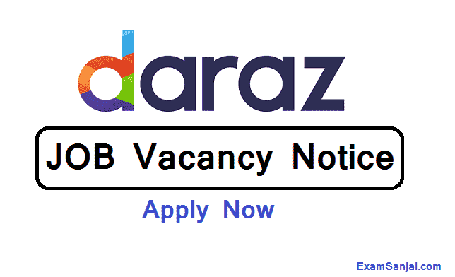Daraz Alibaba Online Shopping Company JOB Vacancy Notice