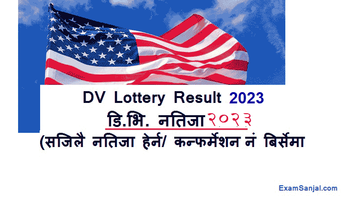 DV Lottery Result 2025 USA America How To Check EDv Lottery 2025
