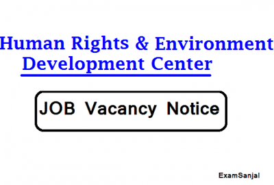 Human Rights & Environment Development Center Hurendec Job vacancy