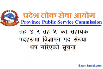 Pradesh Lok Sewa Aayog vacancy post number increase notice