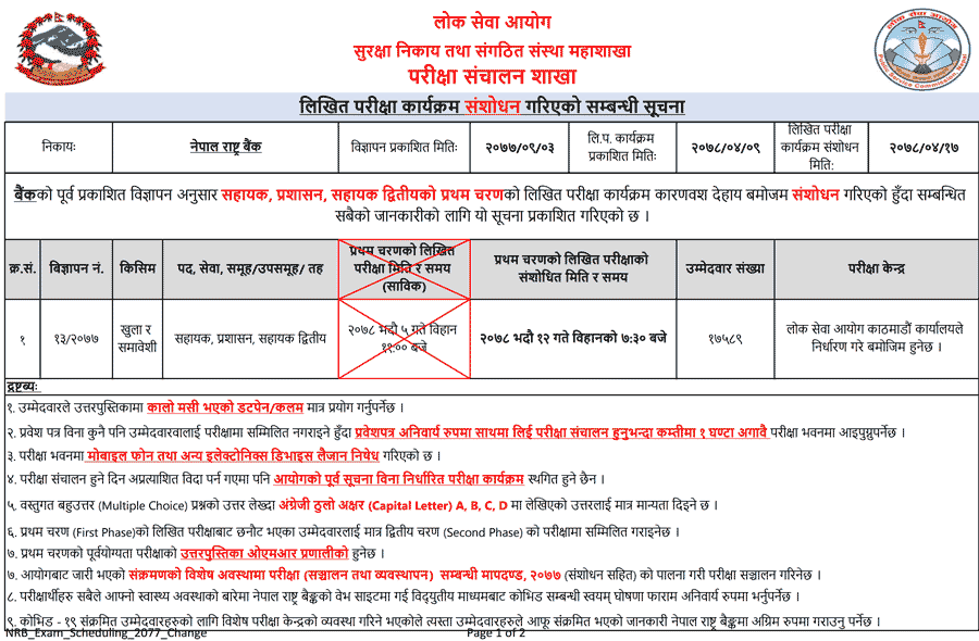 nepal rastra bank vacancy application form