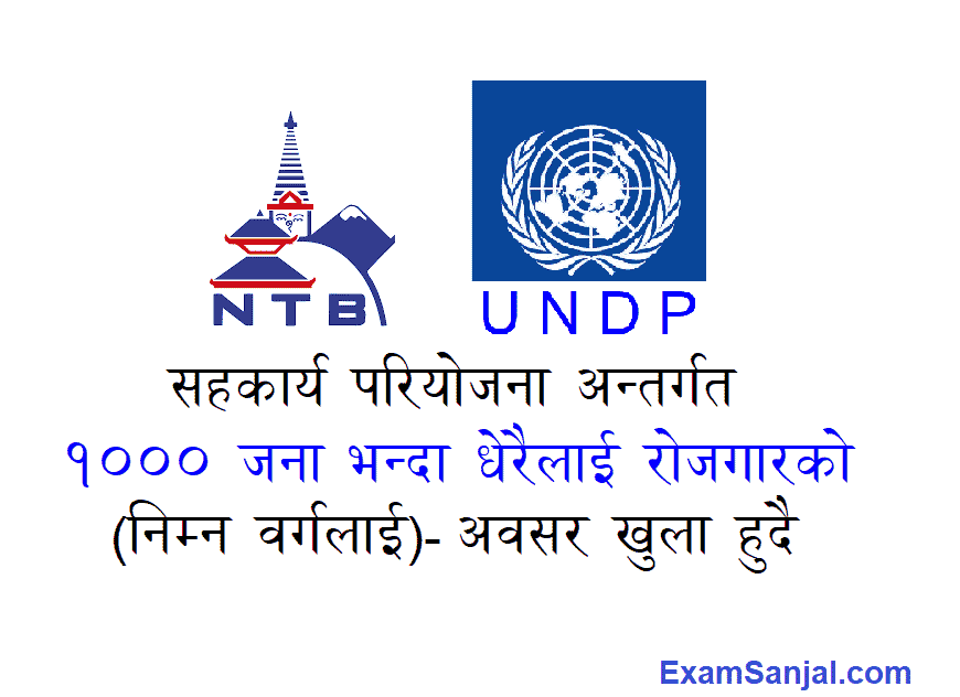 One Thousand Employment Opportunity by Nepal Tourism Board & UNDP