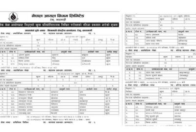 Nepal Oil Corporation NOC Vacancy Result Badhuwa Promotion Result Name lists