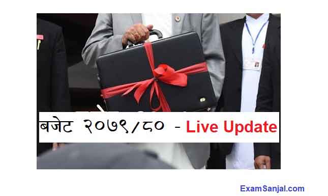 Budget Live Nepal 2079 2080 Nepal Budget 2022 2023 Live Imp Update