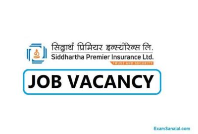 Siddhartha Premier Insurance Ltd Job Vacancy  Apply Insurance Jobs