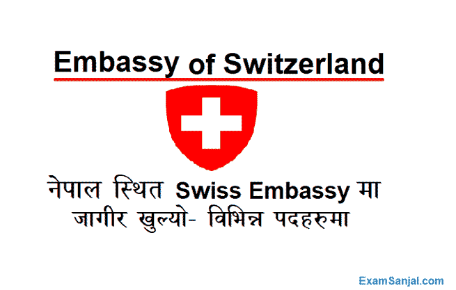 Embassy of Switzerland Swiss Job Vacancy Notice Apply Embassy Job Nepal