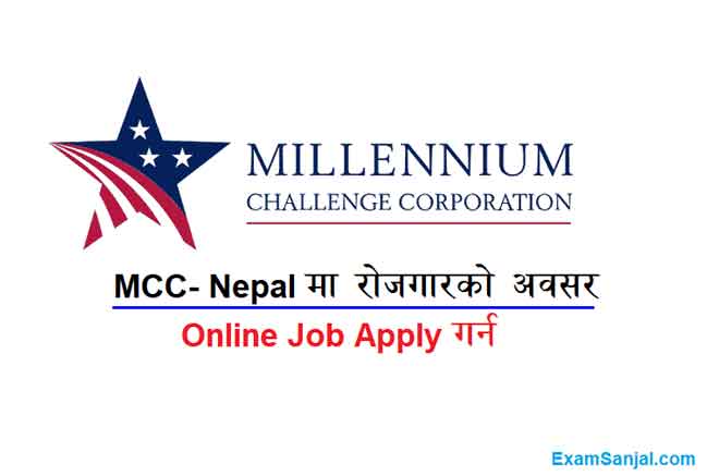 MCA Nepal Millennium Challenge Corporation Job Vacancy Apply MCC Jobs