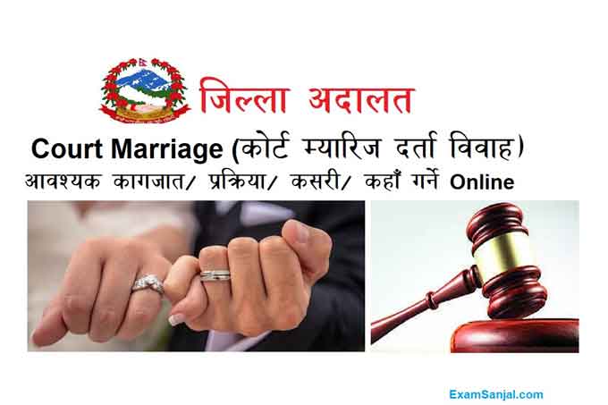 Court Marriage Registration Process in Nepal Documents Required Online Court Marriage Apply
