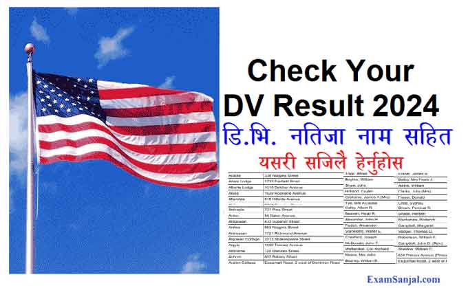 DV Result 2023 2024 Check Your EDV Result Name Lists