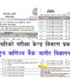 Nepal Bank Limited NBL Written exam result & interview notice