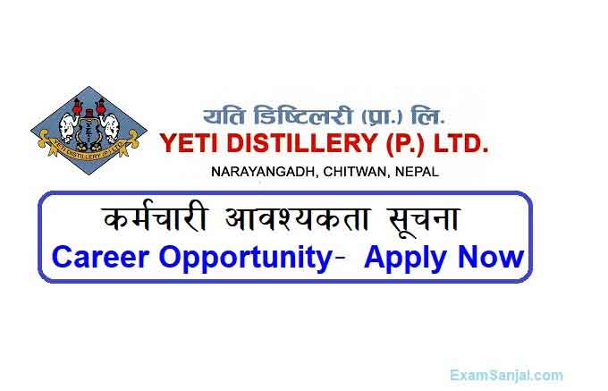 Yeti Distillery Company Job Vacancy Apply Distillery Beverages Company Jobs