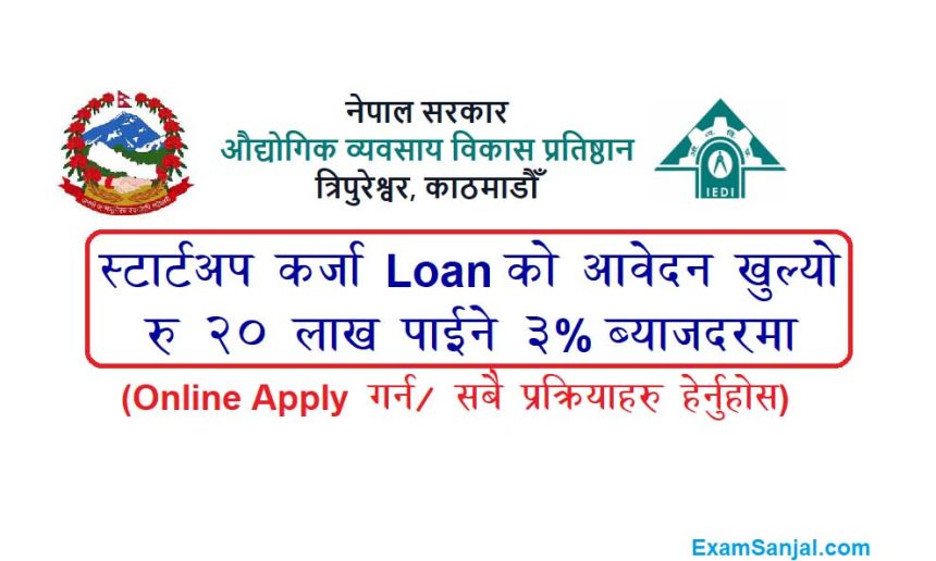 startup loan in Nepal apply now