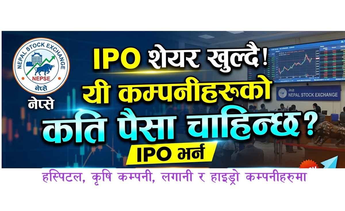 Check Upcoming IPO Shares Pipeline in Nepal Apply Meroshare IPO